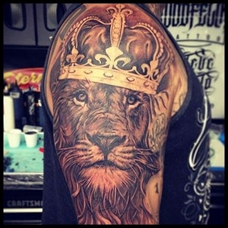 Crown Tattoo Ideas for men