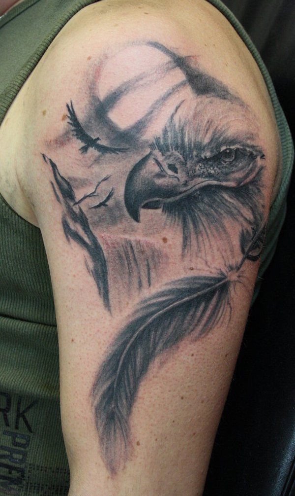 Eagle Tattoos for Men - Ideas and Inspiration for Guys