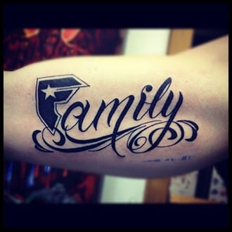Family Tattoo Ideas for Guys