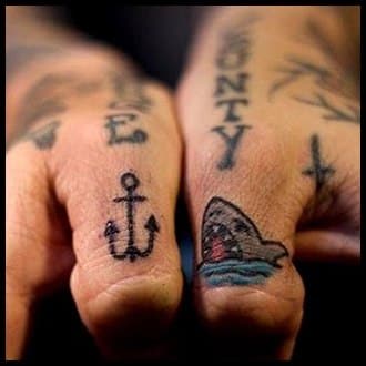 Finger Tattoo Ideas for Guys