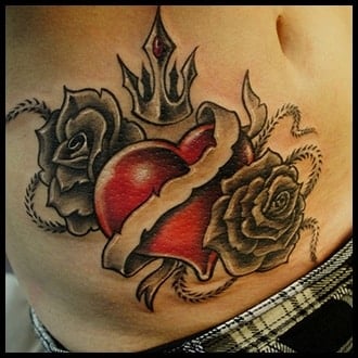 Heart Tattoo Ideas for Guys