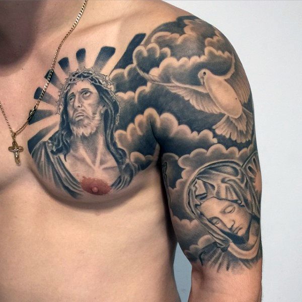 Jesus Tattoos for Men - Ideas and Inspiration for Guys