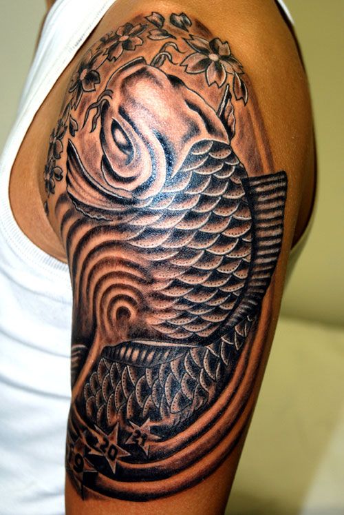 Koi Fish Tattoos for Men - Ideas and Inspiration for Guys