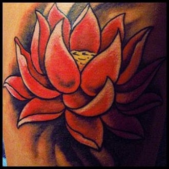 Lotus Flower Tattoo Ideas for men