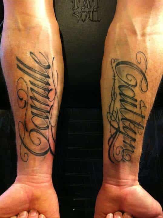 Name Tattoos for Men - Ideas and Inspiration for Guys