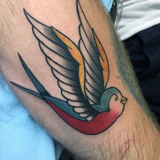 Sparrow Tattoos for Men - Ideas and Inspiration for Guys