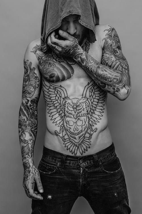 Stomach Tattoos for Men - Ideas and Inspiration for Guys