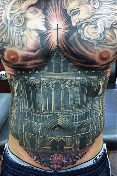 Stomach Tattoos for Men - Ideas and Inspiration for Guys