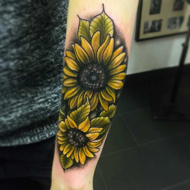 sunflower-tattoos-43