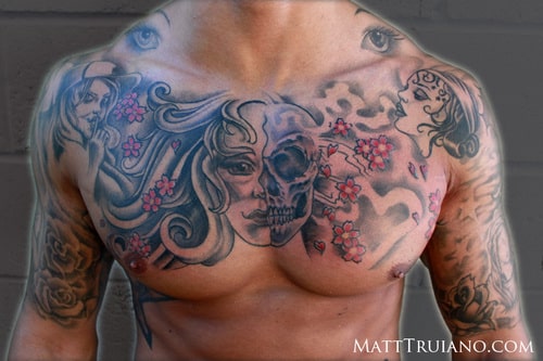 Cherry Blossom Tattoo Sleeve Men - wide 5