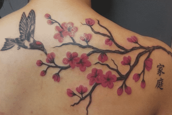Cherry Blossom Tattoo Sleeve Men - wide 2