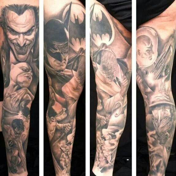 DC Comic Tattoos for Men - Ideas and Inspiration for Guys