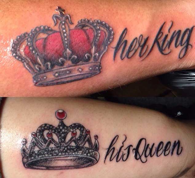 King and Queen Tattoos for Men - Ideas and Inspiration for Guys
