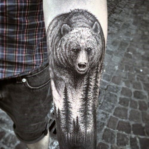 Bear Tattoos for Men - Ideas and Inspiration for Guys