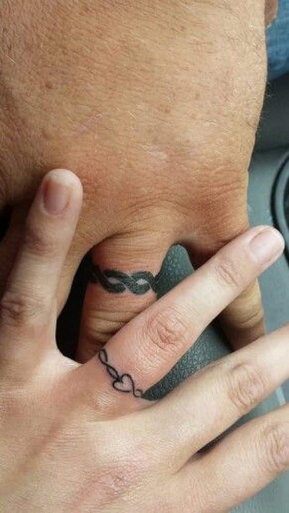Wedding Ring Tattoos for Men - Ideas and Inspiration for Guys
