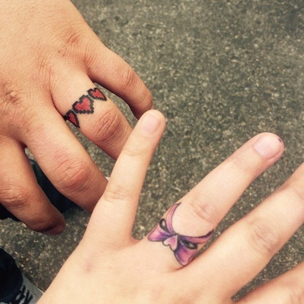 Wedding Ring Tattoos for Men Ideas and Inspiration for Guys