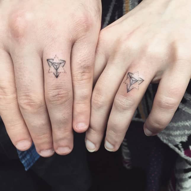 Wedding Ring Tattoos for Men - Ideas and Inspiration for Guys