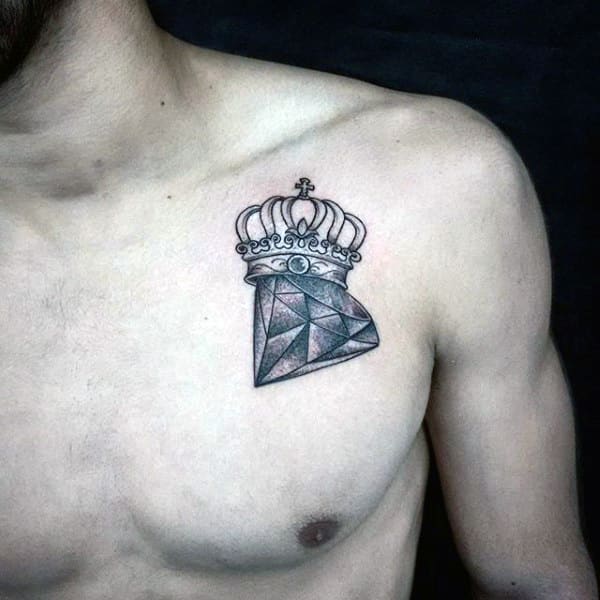 Diamond Tattoos for Men - Ideas and Inspiration for Guys