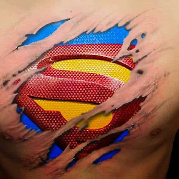 Superman Tattoos for Men - Ideas and Inspiration for Guys