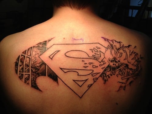 Superman Tattoos for Men - Ideas and Inspiration for Guys