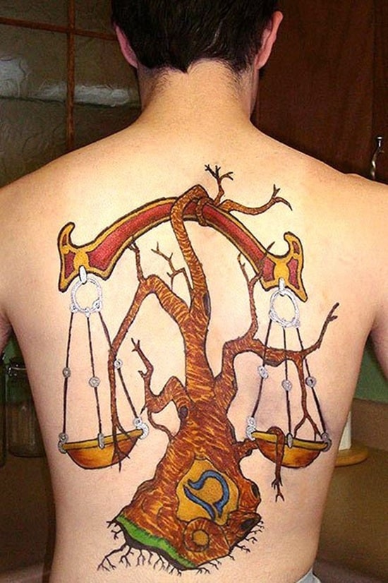 Libra Tattoos for Men - Ideas and Inspiration for Guys
