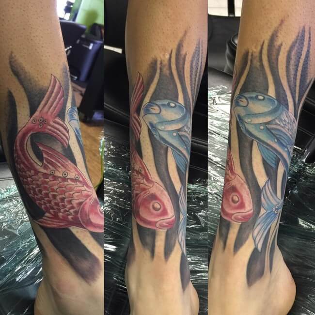 Pisces Tattoos for Men - Ideas and Inspiration for Guys