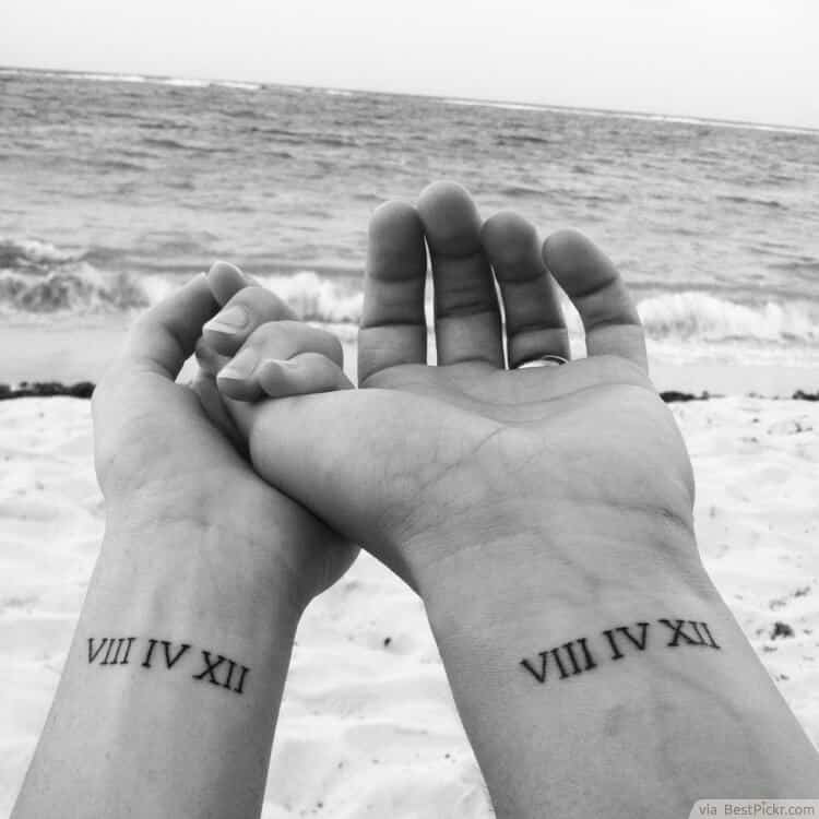 Matching Couple Tattoos for Men - Ideas and Inspiration for Guys