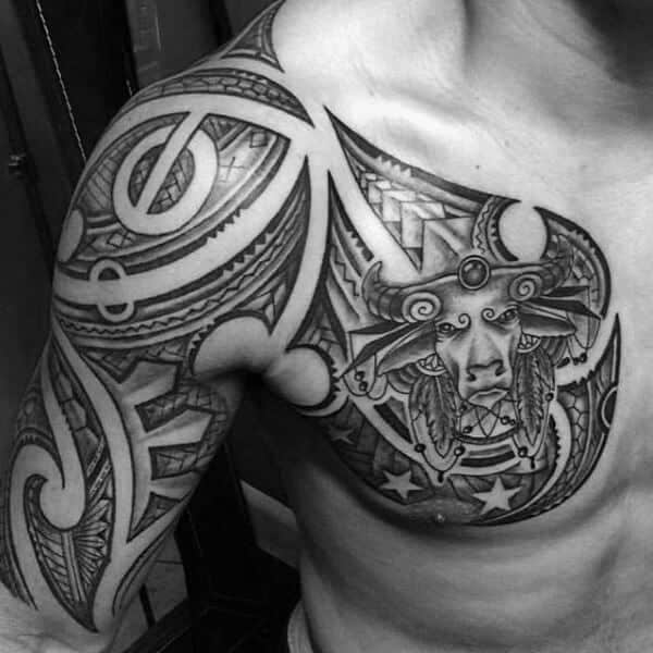 Taurus Tattoos for Men - Ideas and Inspiration for Guys