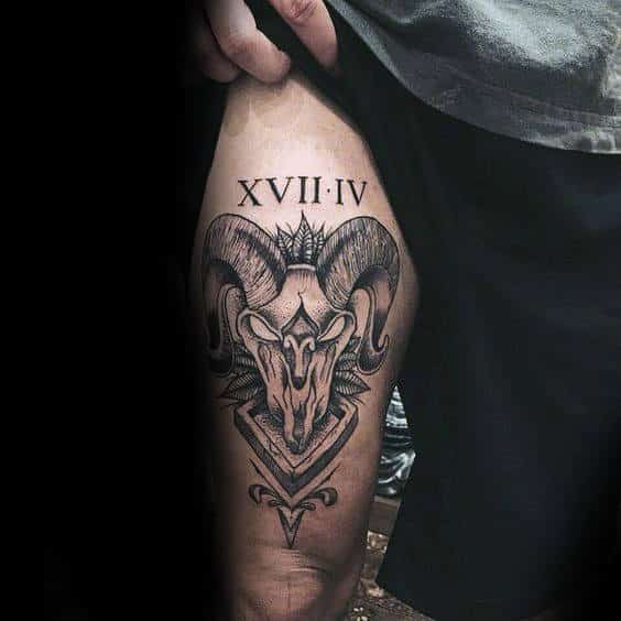 63 Attractive Aries Tattoos  Tattoo Designs  TattoosBagcom