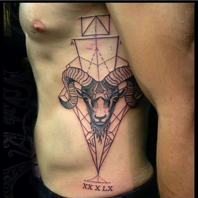 Aries Tattoos for Men - Ideas and Inspiration for Guys