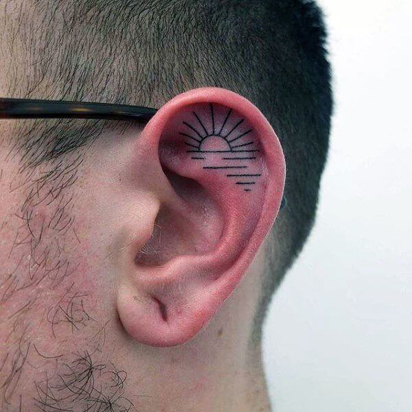Ear Tattoos for Men - Ideas and Inspiration for Guys