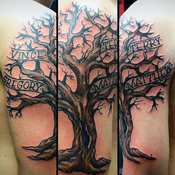 family tree tattoos ideas