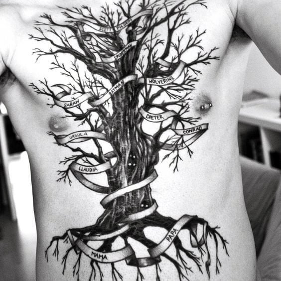 Family Tree Tattoos For Men Ideas And Inspiration For Guys