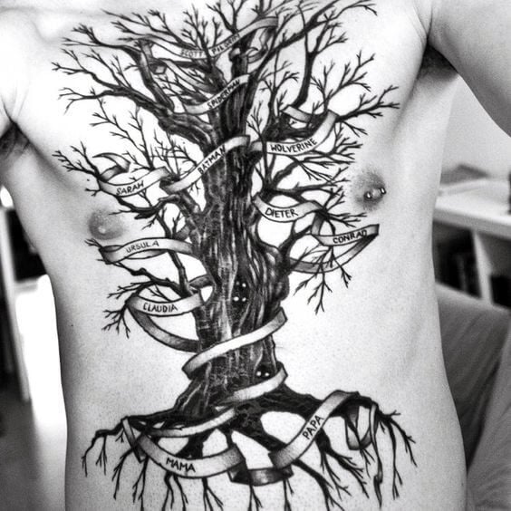 family tree tattoos ideas