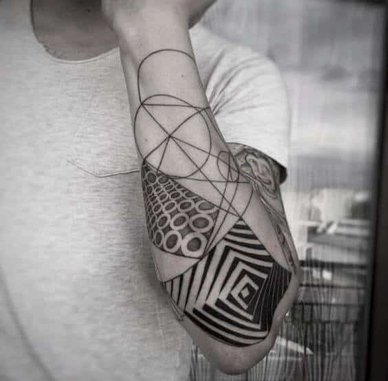 Geometric Tattoos for Men - Ideas and Designs for Guys