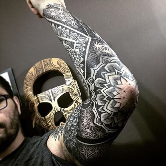 Mandala Tattoos for Men - Ideas and Designs for Guys