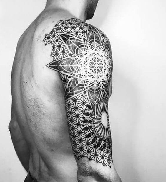 Mandala Tattoos for Men - Ideas and Designs for Guys
