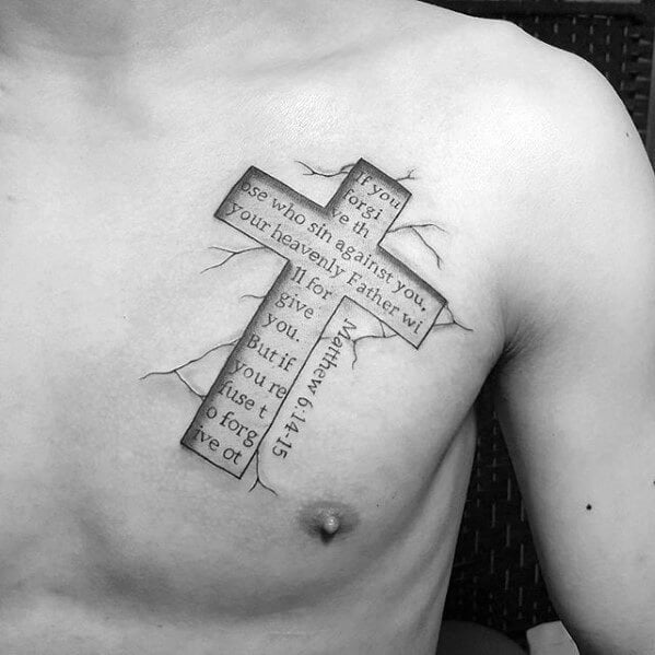 Scripture Tattoos for Men - Ideas and Designs for Guys