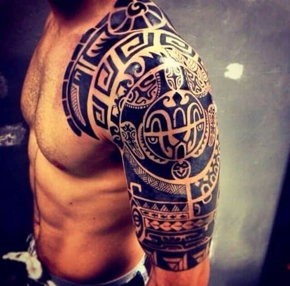 Image result for polynesian tattoo designs for men