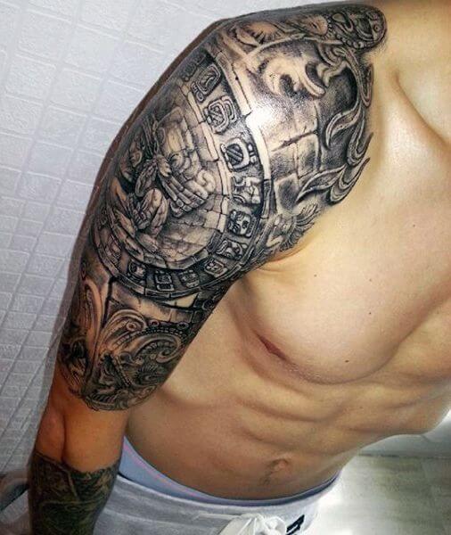 Aztec Tattoos for Men - Ideas and Designs for Guys