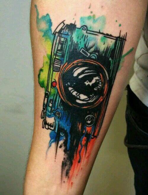 Tattoo Ideas & Inspiration - Camera Tattoo – MENSTATTOOIDEAS Tattoo Ideas & Inspiration - Camera Tattoo – MENSTATTOOIDEAS