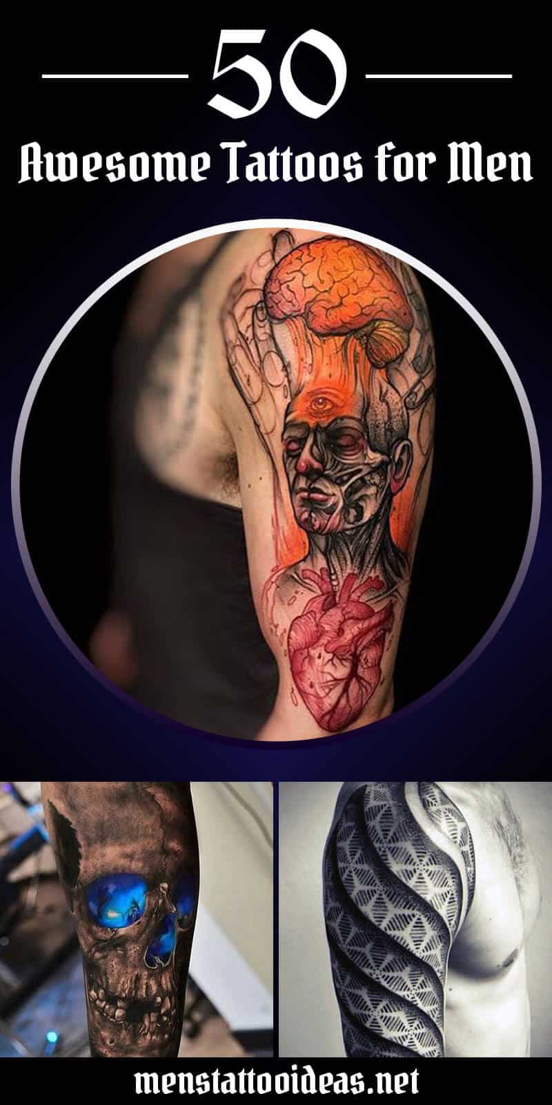 Awesome Tattoos for Men - Ideas and Designs for Guys