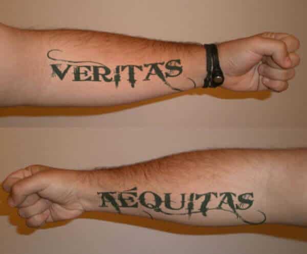 Latin Tattoos for Men - Ideas and Designs for Guys