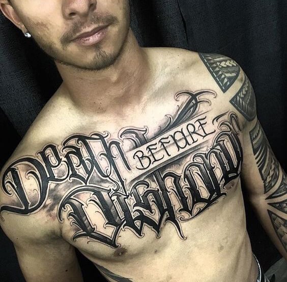 Tattoo Fonts Ideas for Men - Ideas and Designs for Guys
