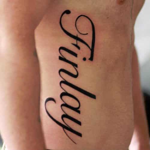 Best tattoo fonts for guys