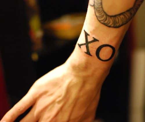 XO Tattoos for Men Ideas and Designs for Guys