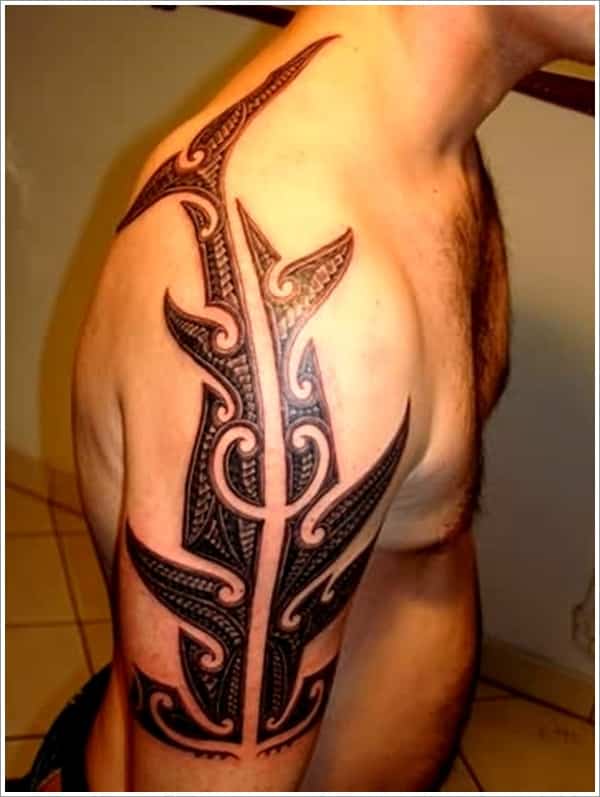 Shark tattoo design for men, idea 14