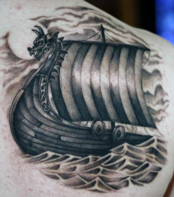 Viking tattoo design for men, idea 35
