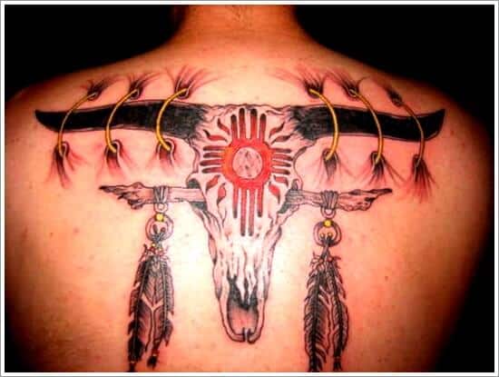Indian tattoo design for men, idea 35