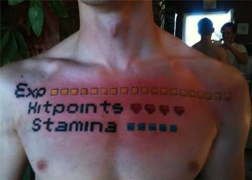 Funny tattoo design for men, idea 13
